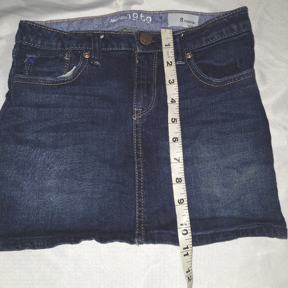 Gap Kids 1969 girls jean skirt